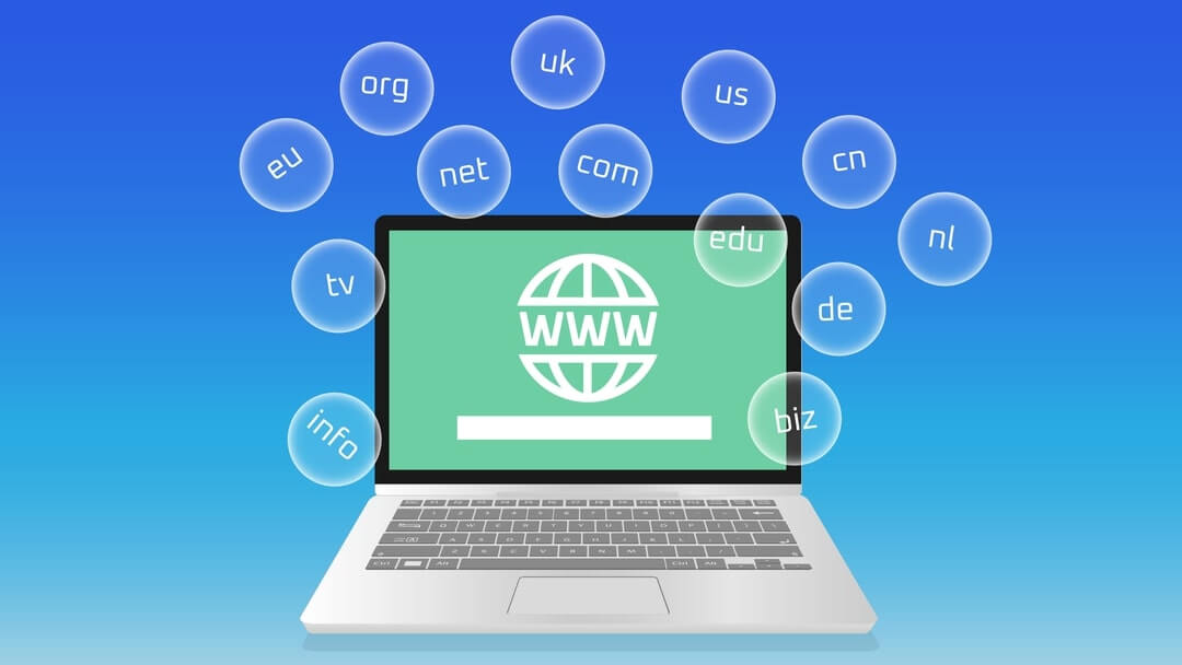extensiones dominios web